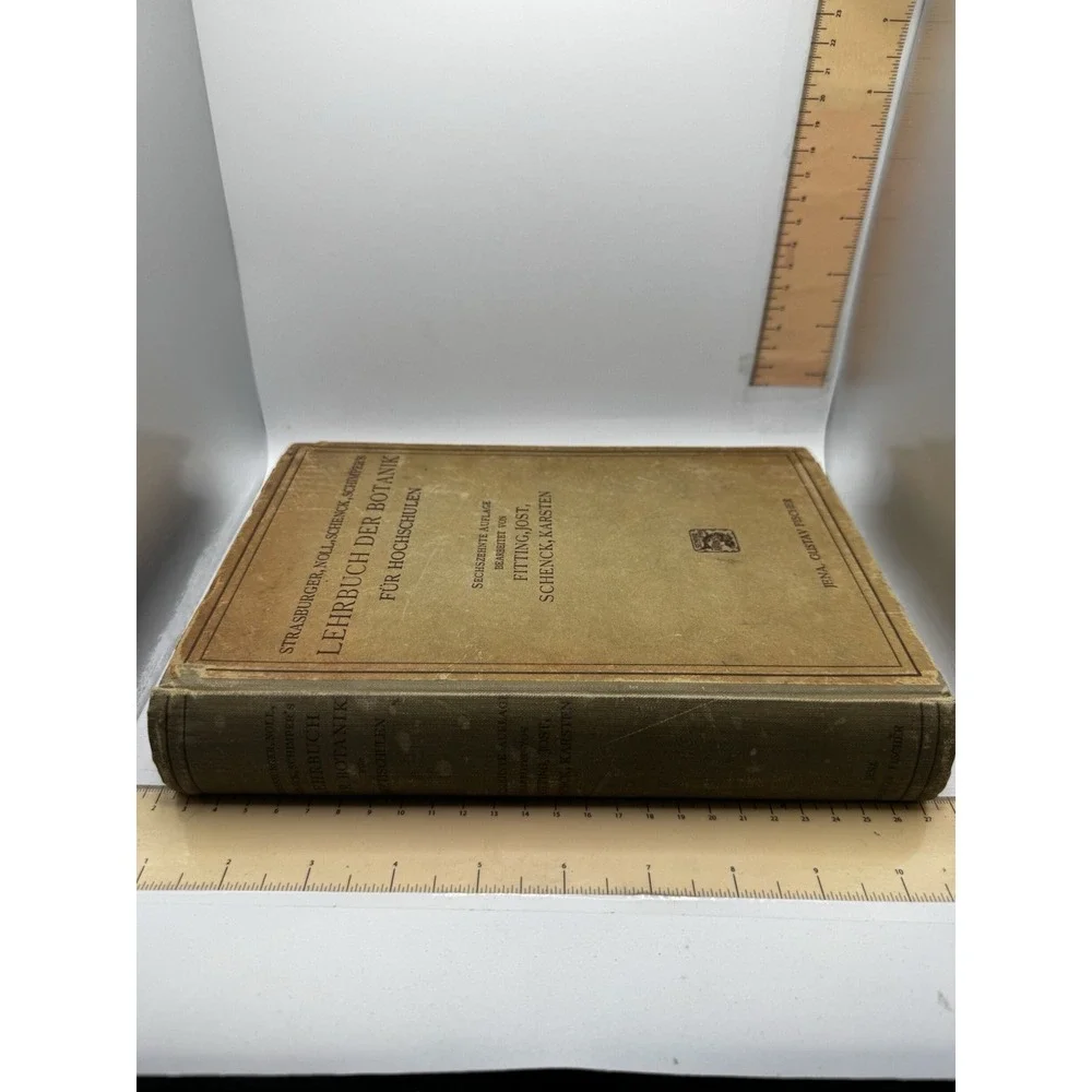 Lehrbuch Der Botanik Fur Hochschulen - German Botany Textbook 1923